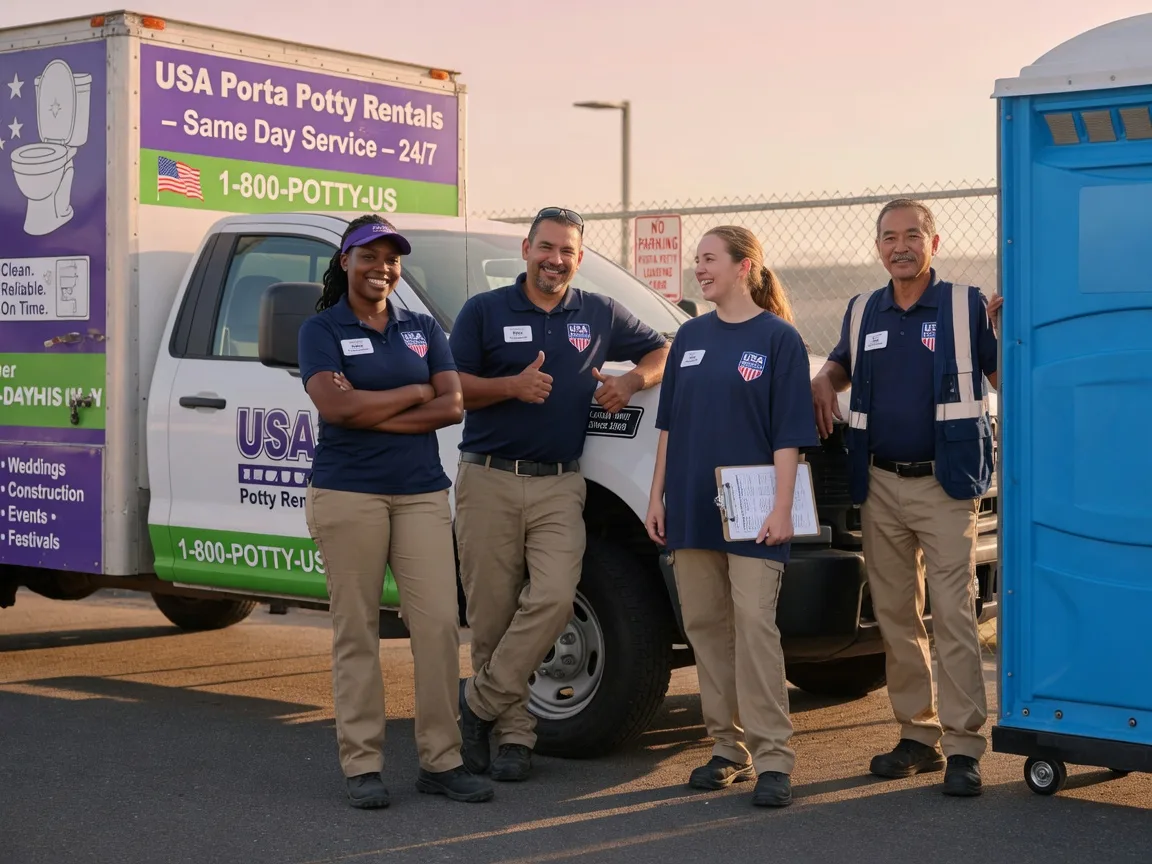Porta Potty Rental company in Fontana, WI